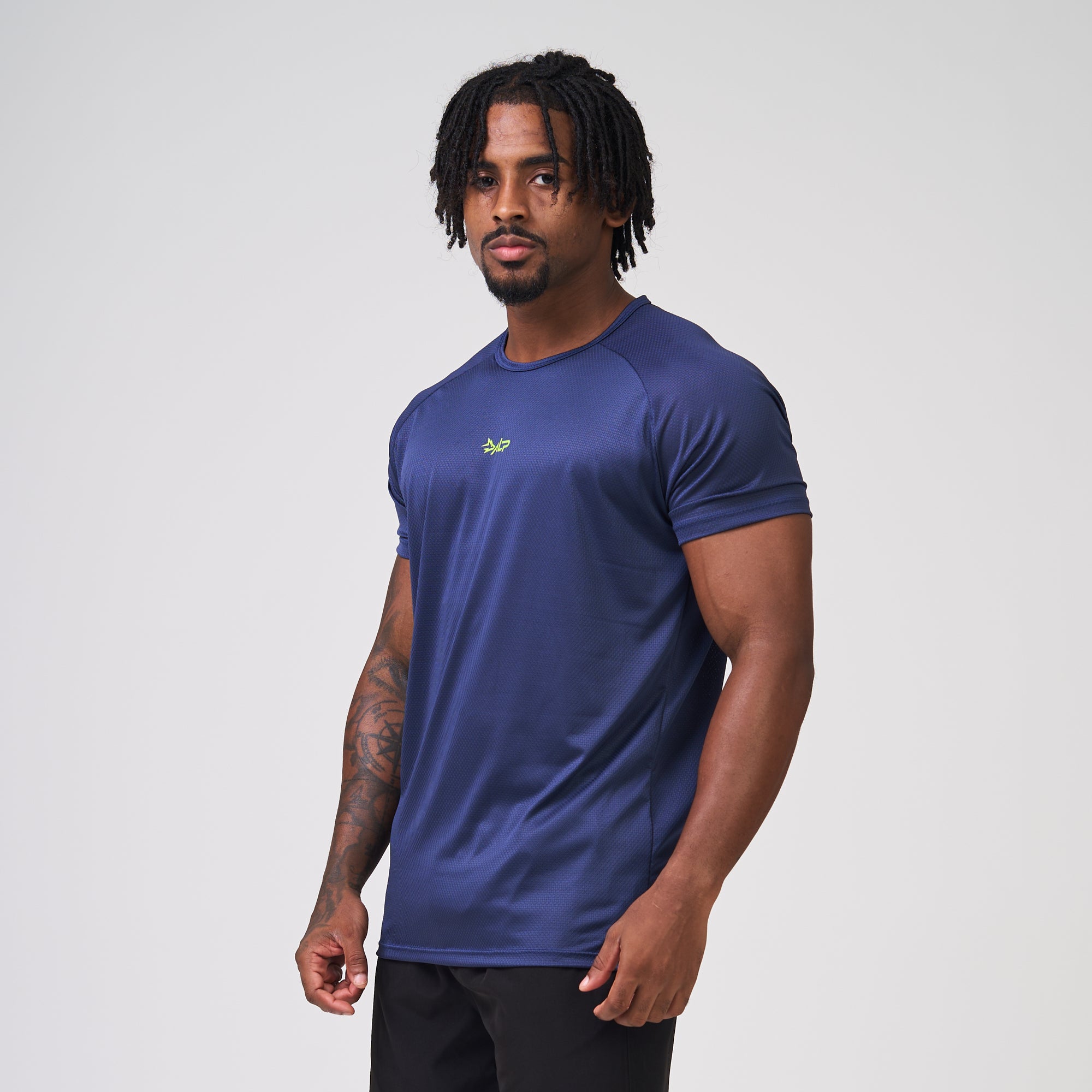 Camiseta Dry Fit New Tenacity Marinho Ashir