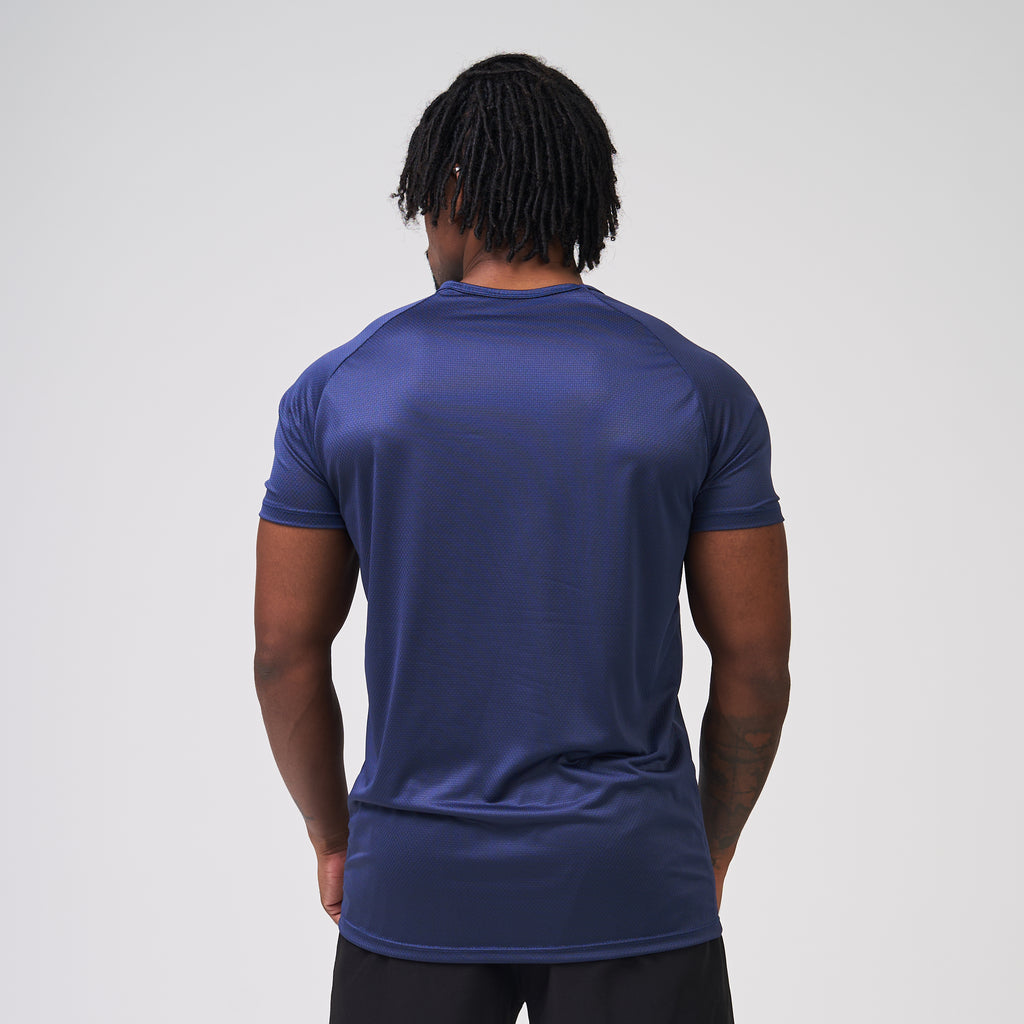 Camiseta Dry Fit New Tenacity Marinho Ashir