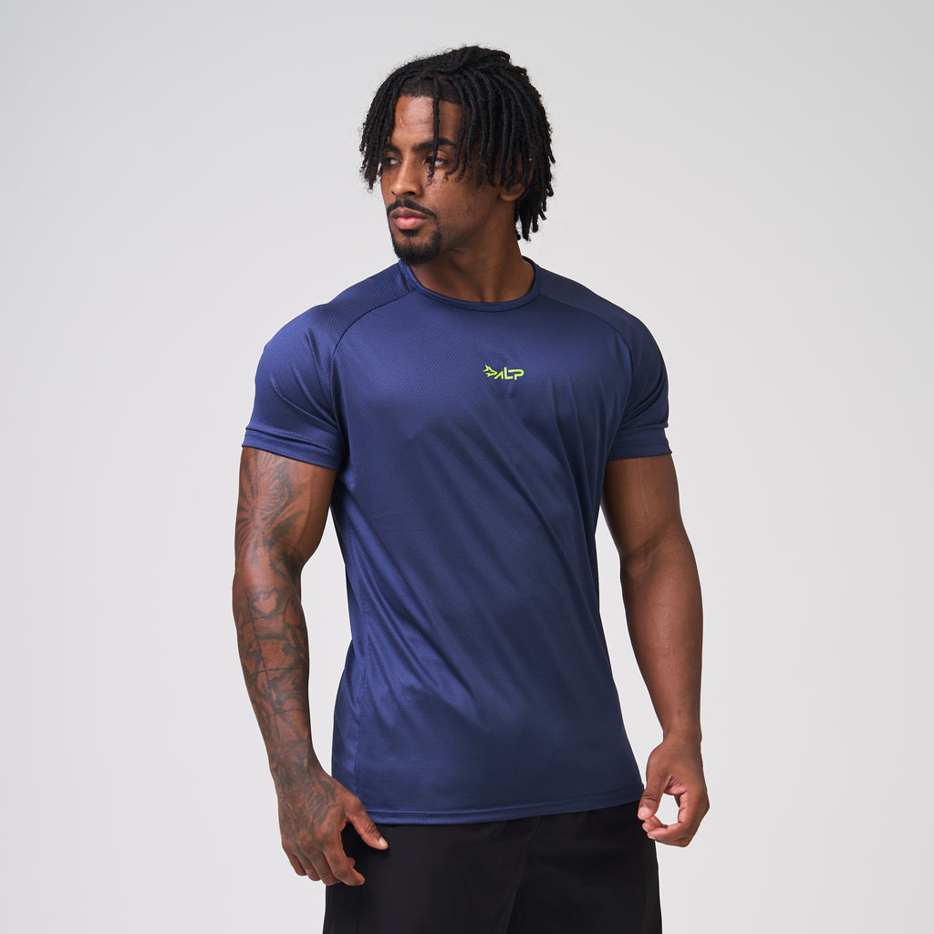 Camiseta Dry Fit New Tenacity Marinho Ashir