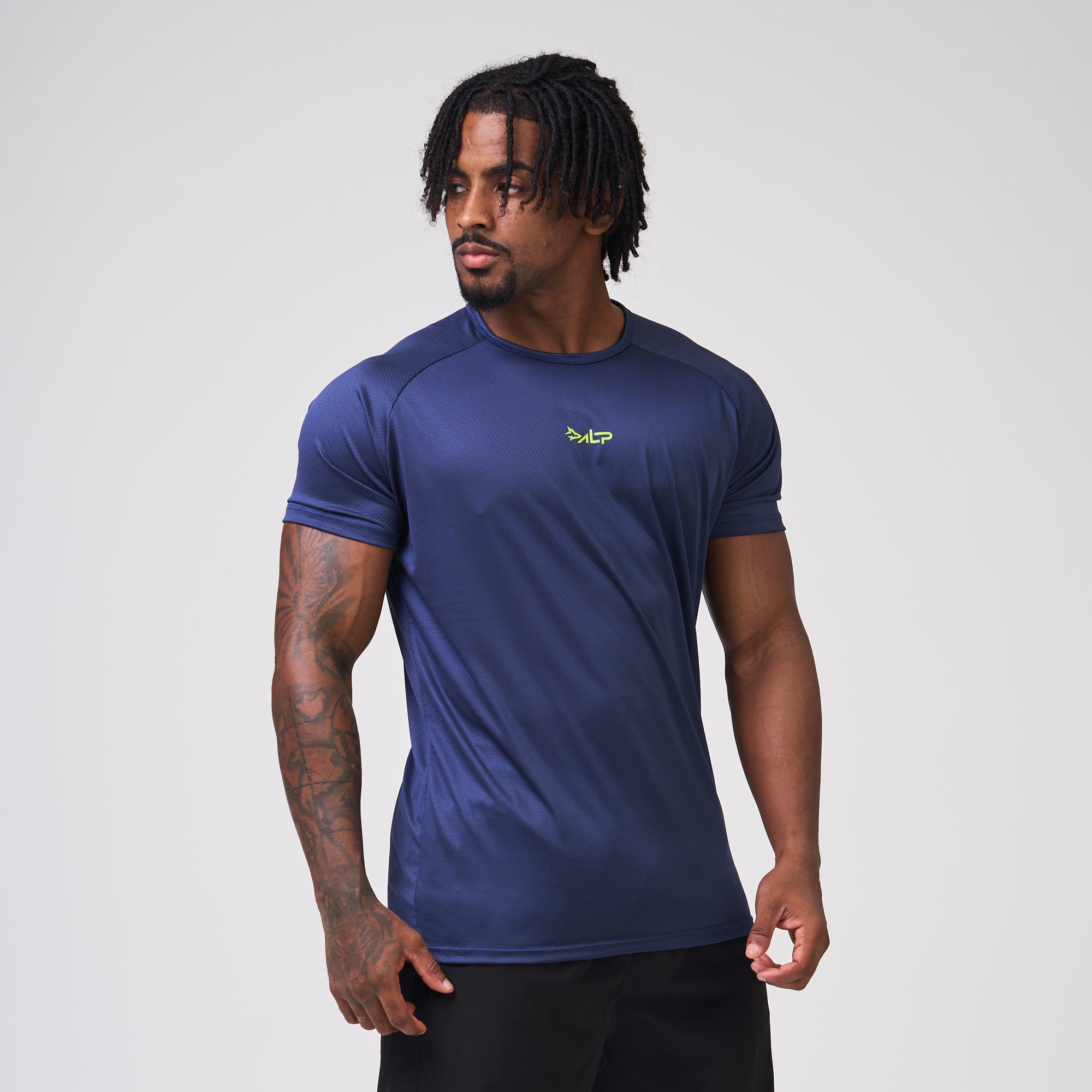 Camiseta Dry Fit New Tenacity Marinho Ashir