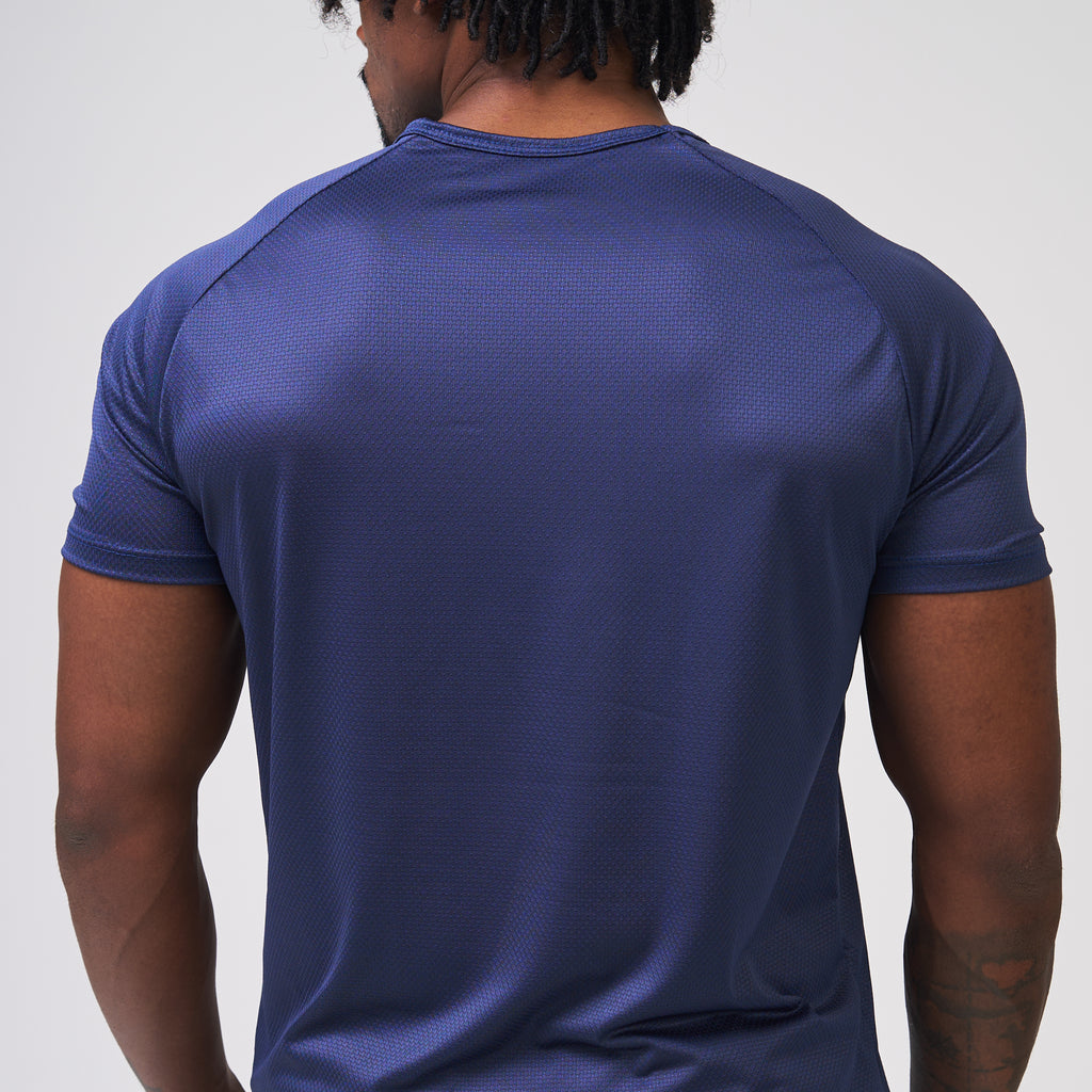 Camiseta Dry Fit New Tenacity Marinho Ashir