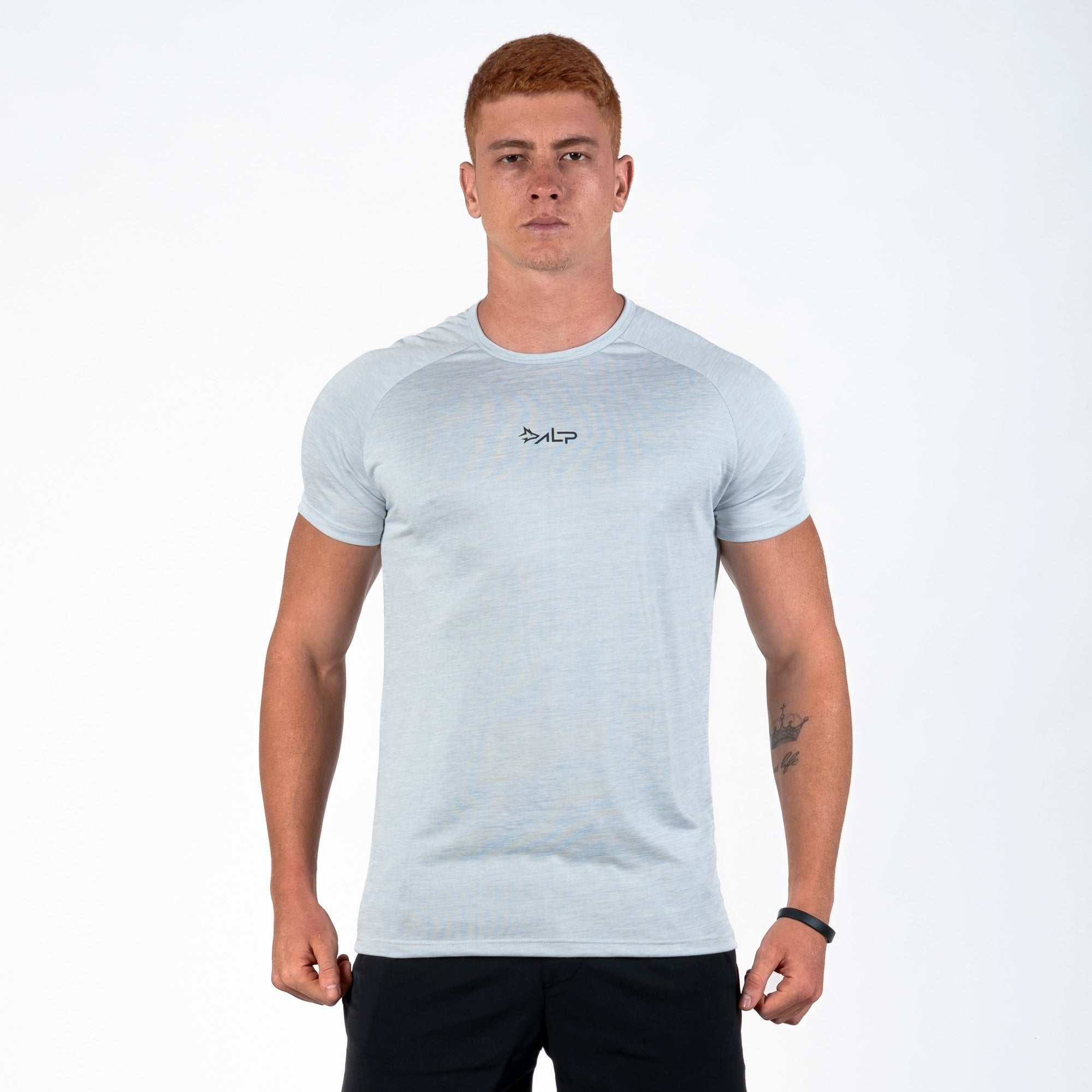 Camiseta Dry Fit New Tenacity Mescla Cinza