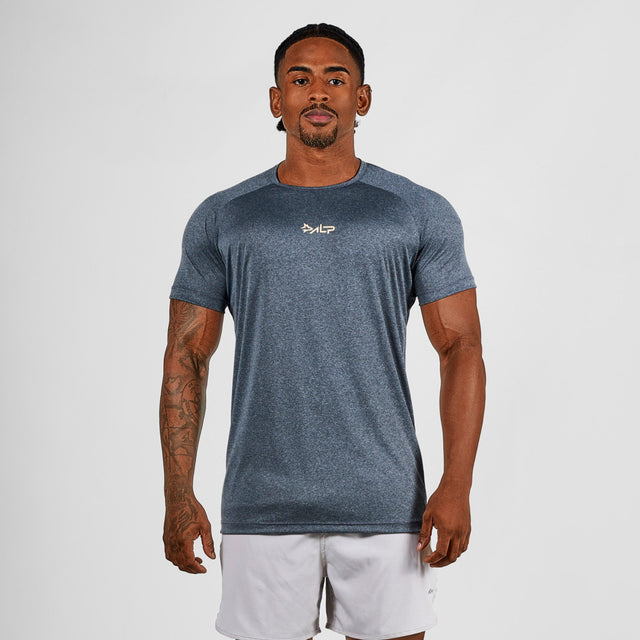 Camiseta Dry Fit New Tenacity Mescla Preto