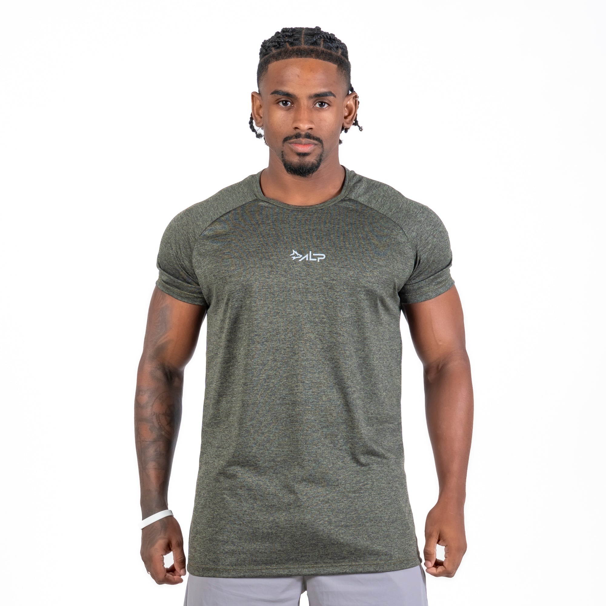 Camiseta Dry Fit New Tenacity Mescla Verde