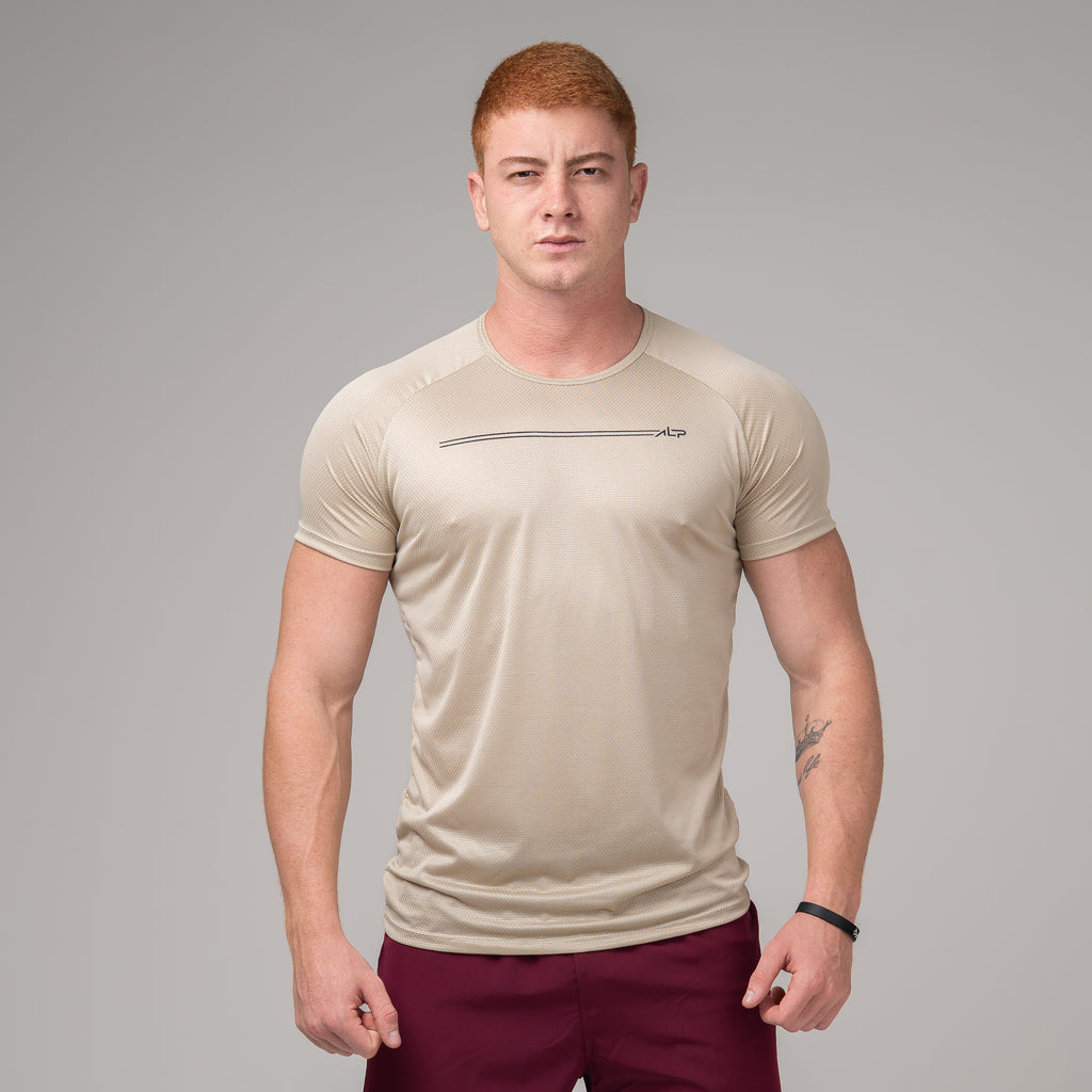 Camiseta Dry Fit Parallel Line Arenoso