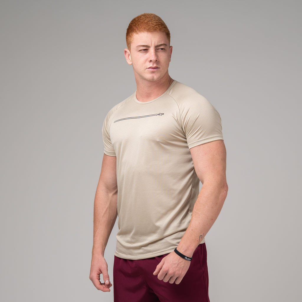 Camiseta Dry Fit Parallel Line Arenoso