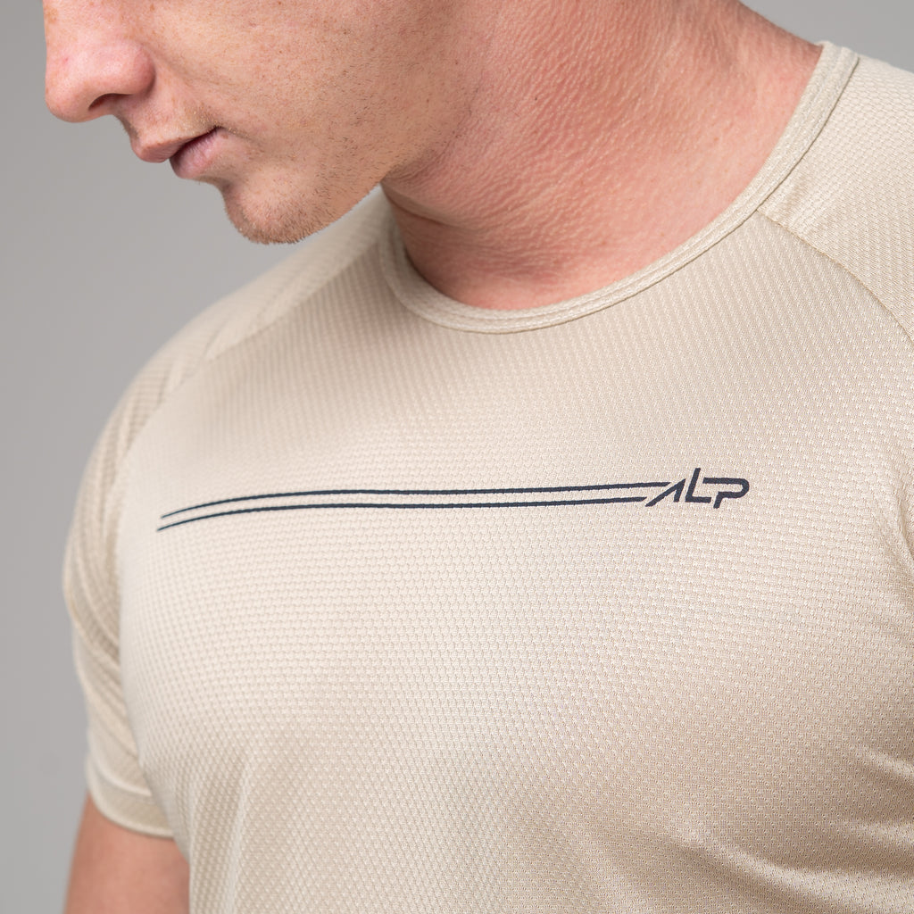 Camiseta Dry Fit Parallel Line Arenoso