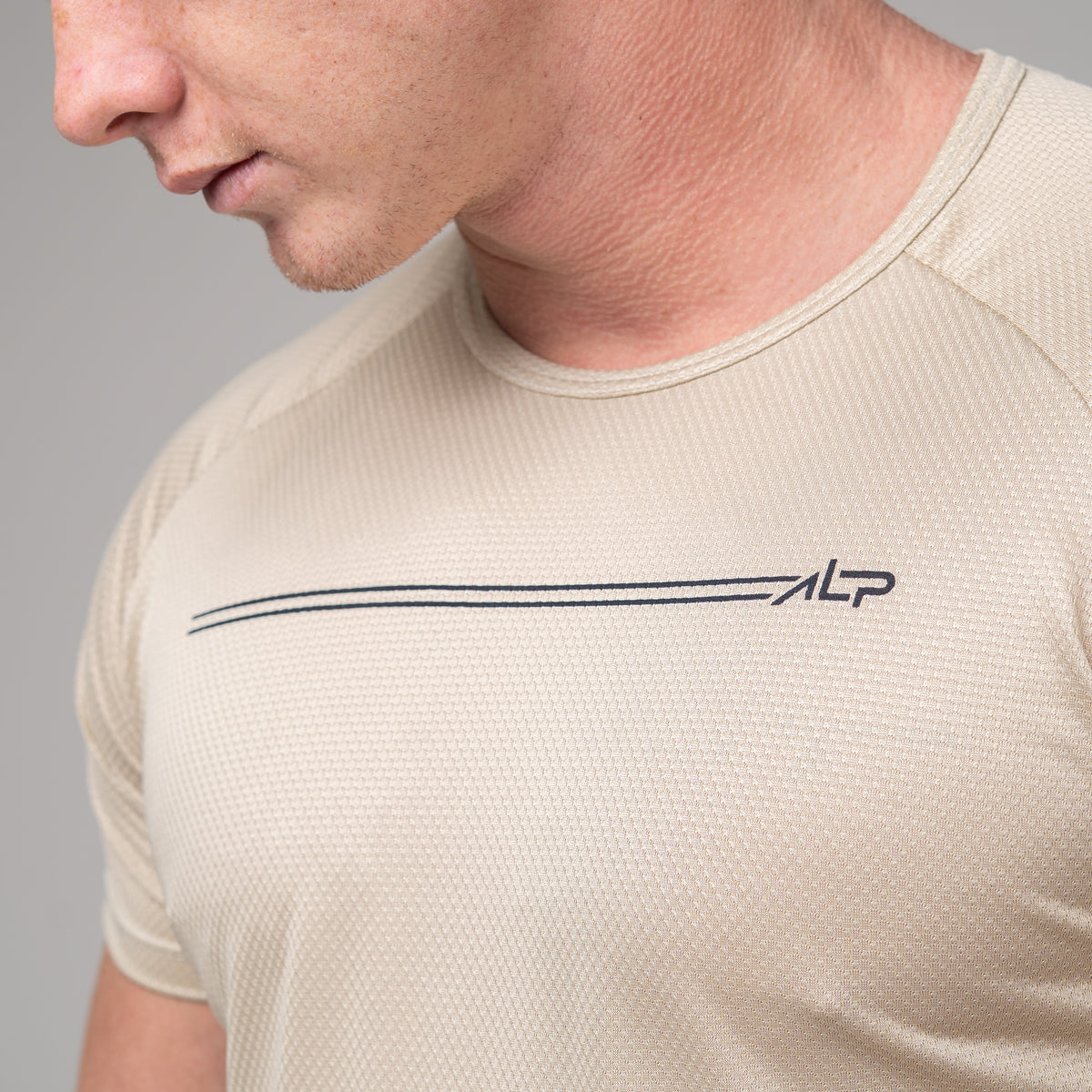Camiseta Dry Fit Parallel Line Arenoso