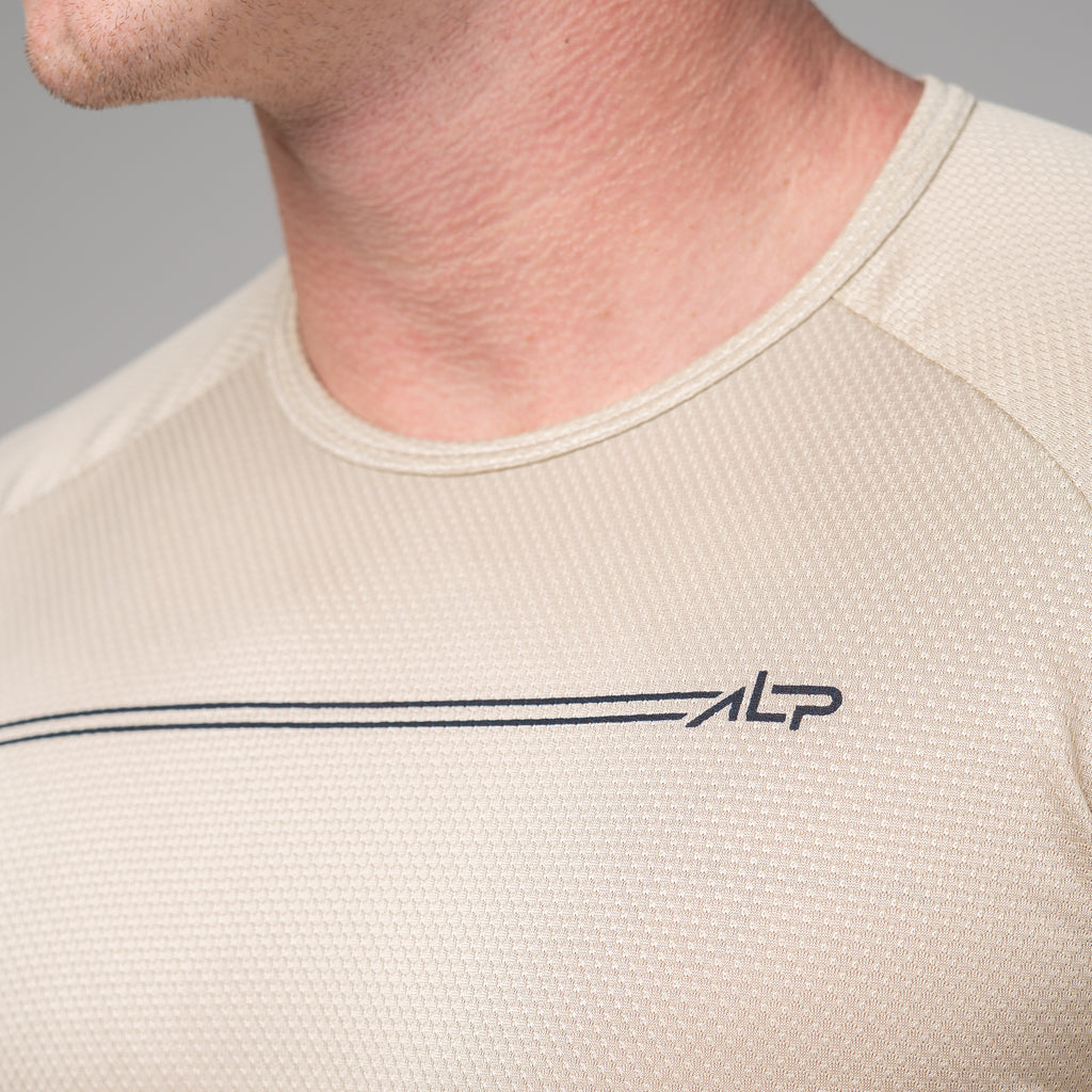 Camiseta Dry Fit Parallel Line Arenoso