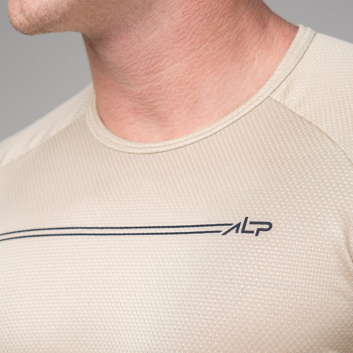Camiseta Dry Fit Parallel Line Arenoso