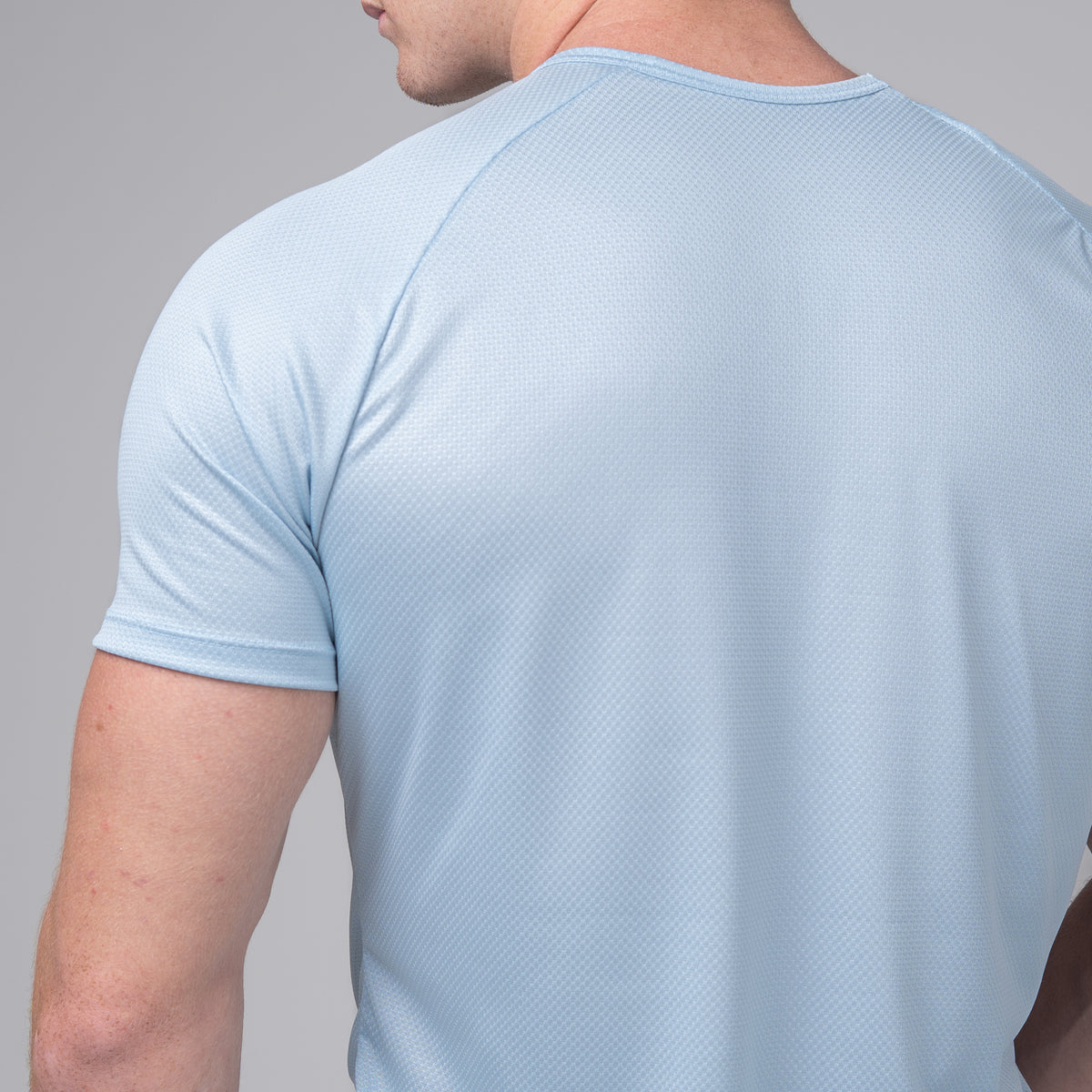 Camiseta Dry Fit Parallel Line Azul Céu