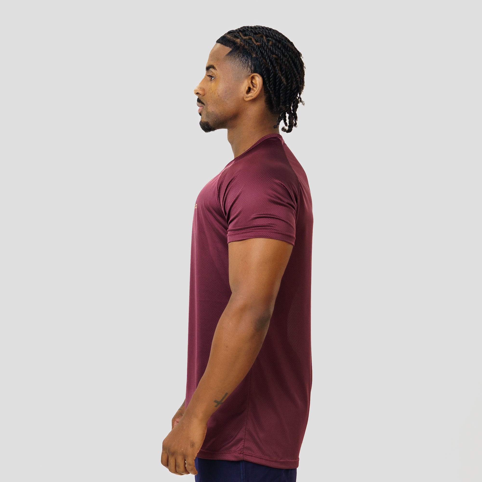 Camiseta Dry Fit Parallel Line Carmesim
