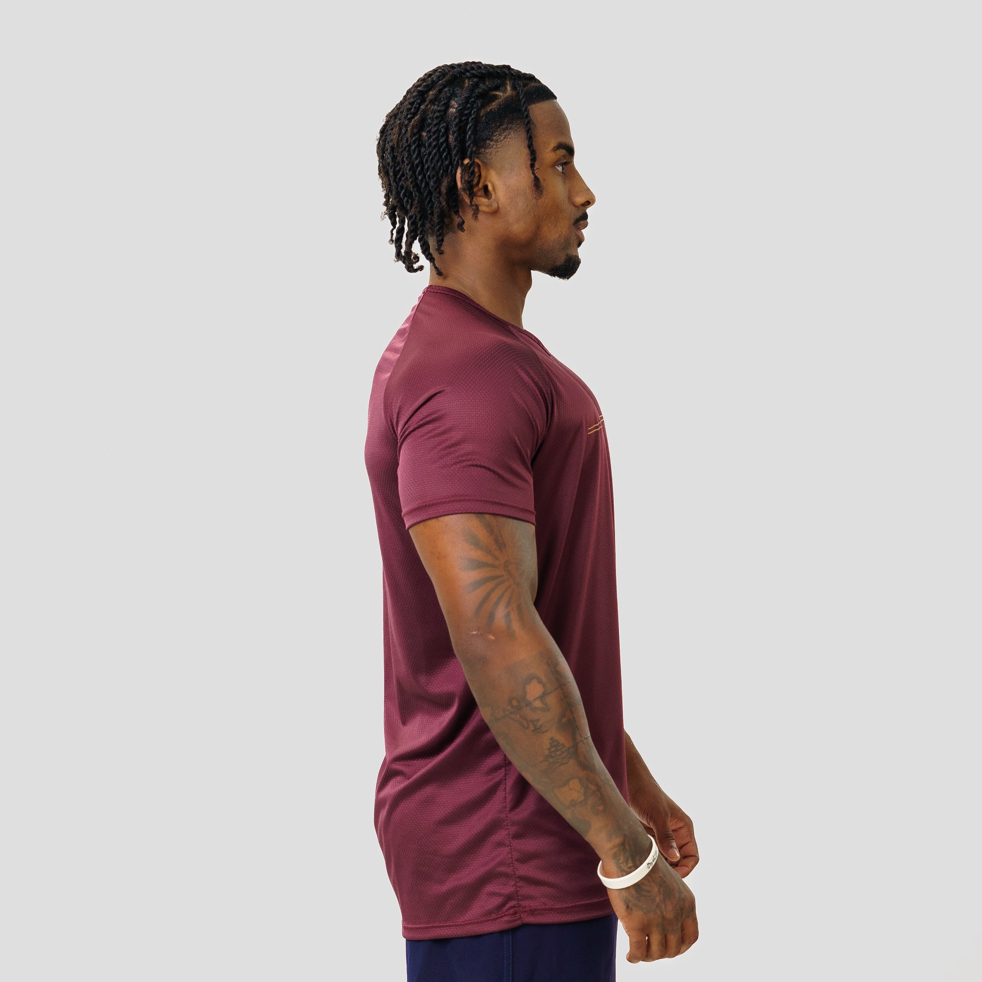 Camiseta Dry Fit Parallel Line Carmesim