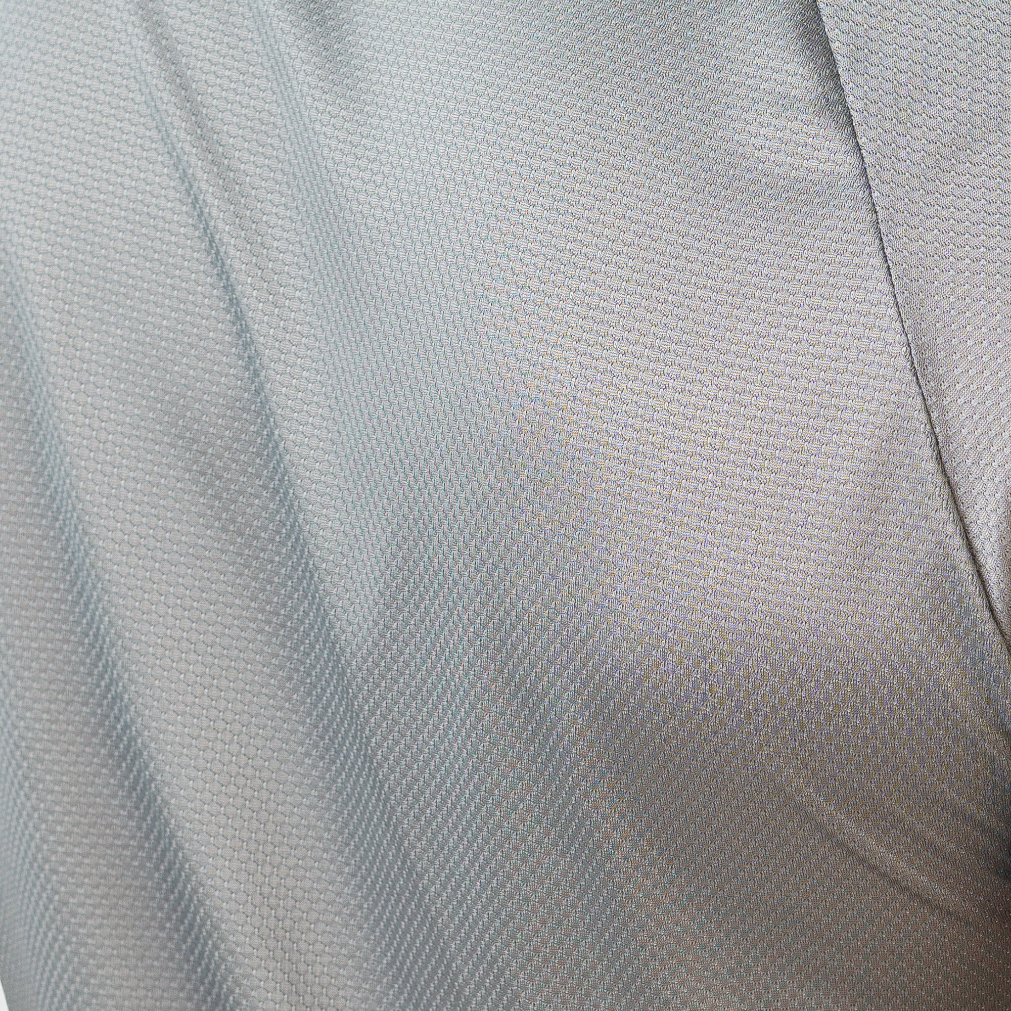 Camiseta Dry Fit Parallel Line Cinza Aço