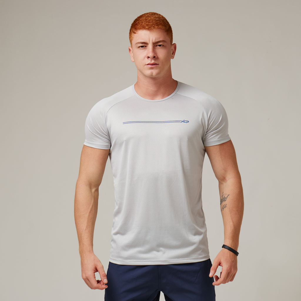 Camiseta Dry Fit Parallel Line Cinzinho