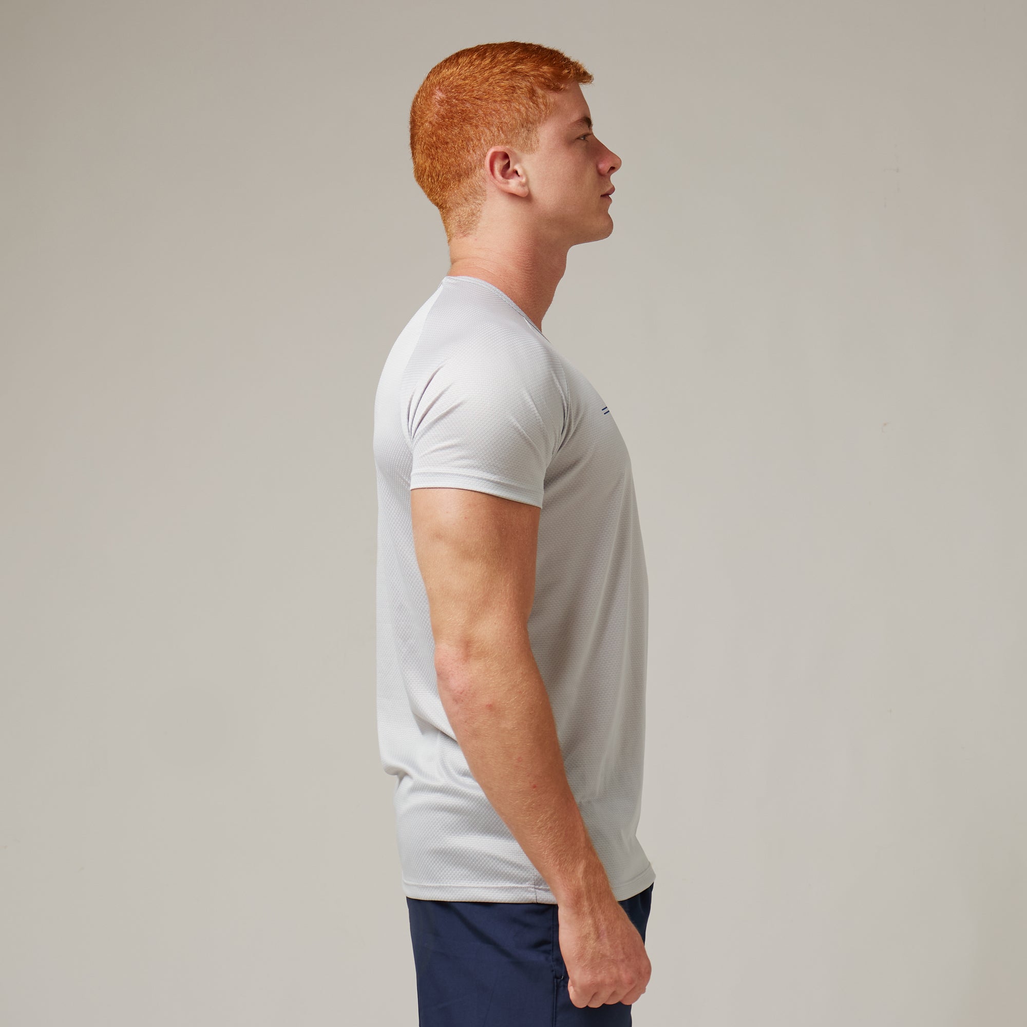 Camiseta Dry Fit Parallel Line Cinzinho