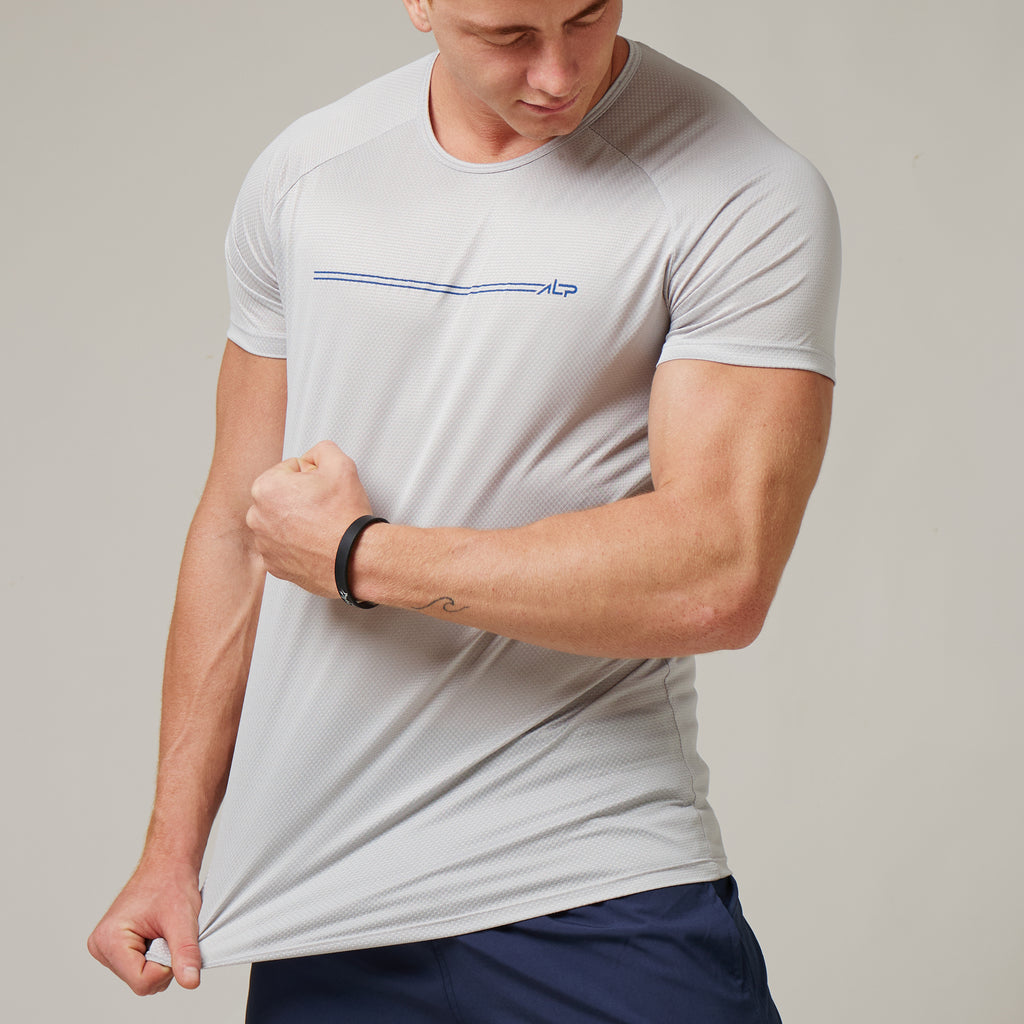 Camiseta Dry Fit Parallel Line Cinzinho
