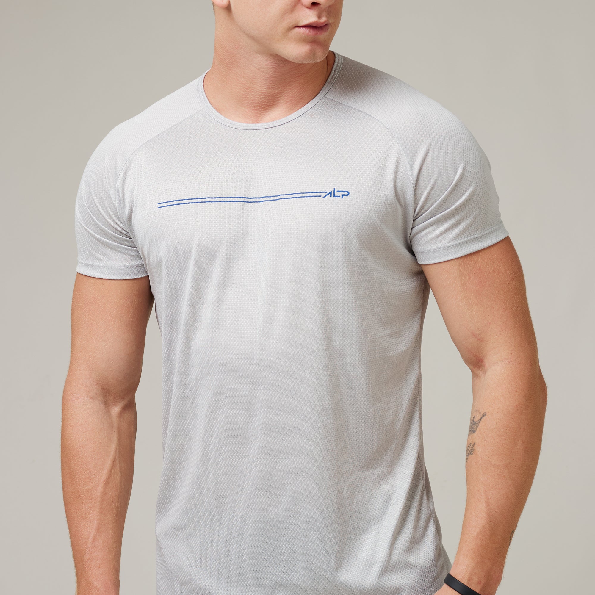 Camiseta Dry Fit Parallel Line Cinzinho