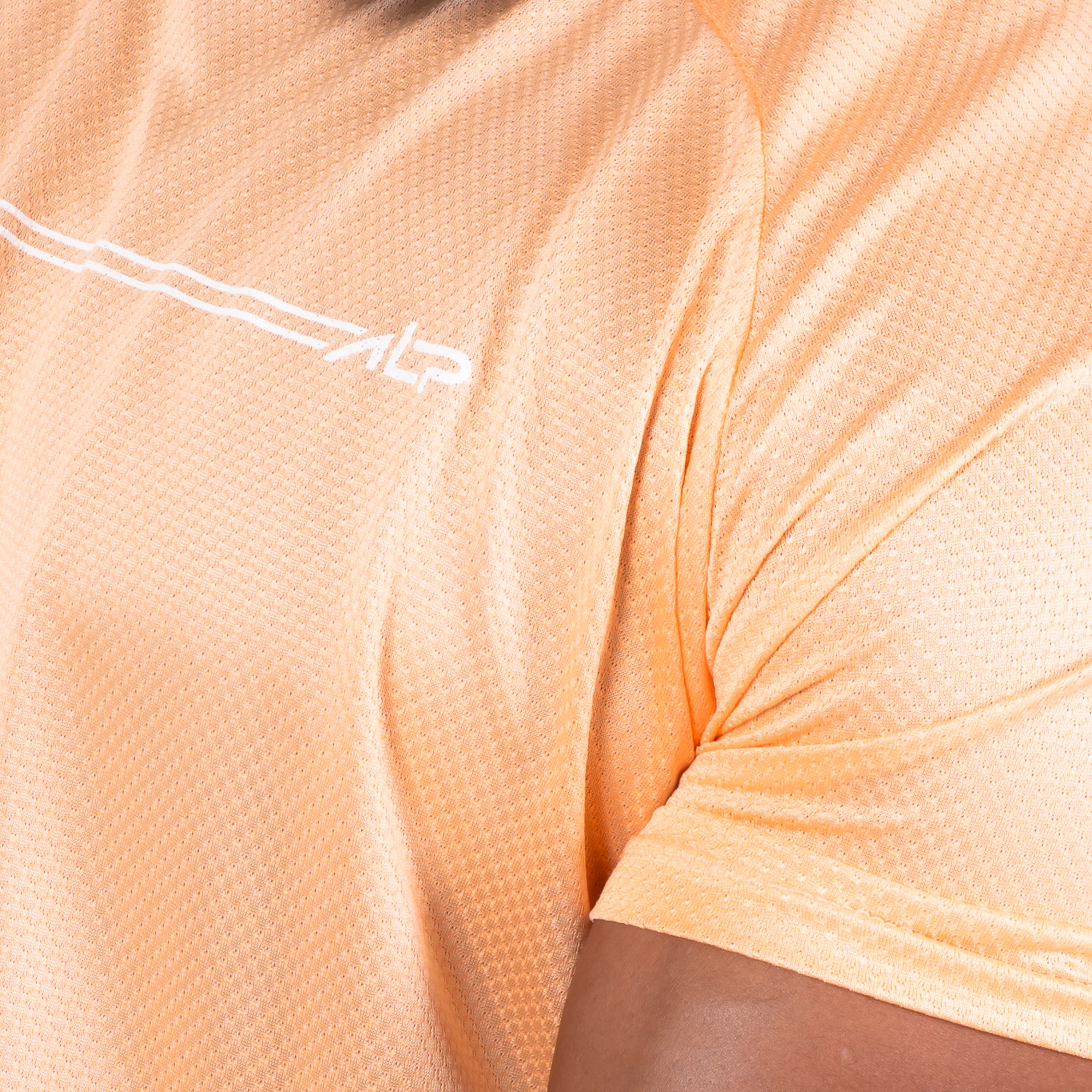 Camiseta Dry Fit Parallel Line Coral Suave