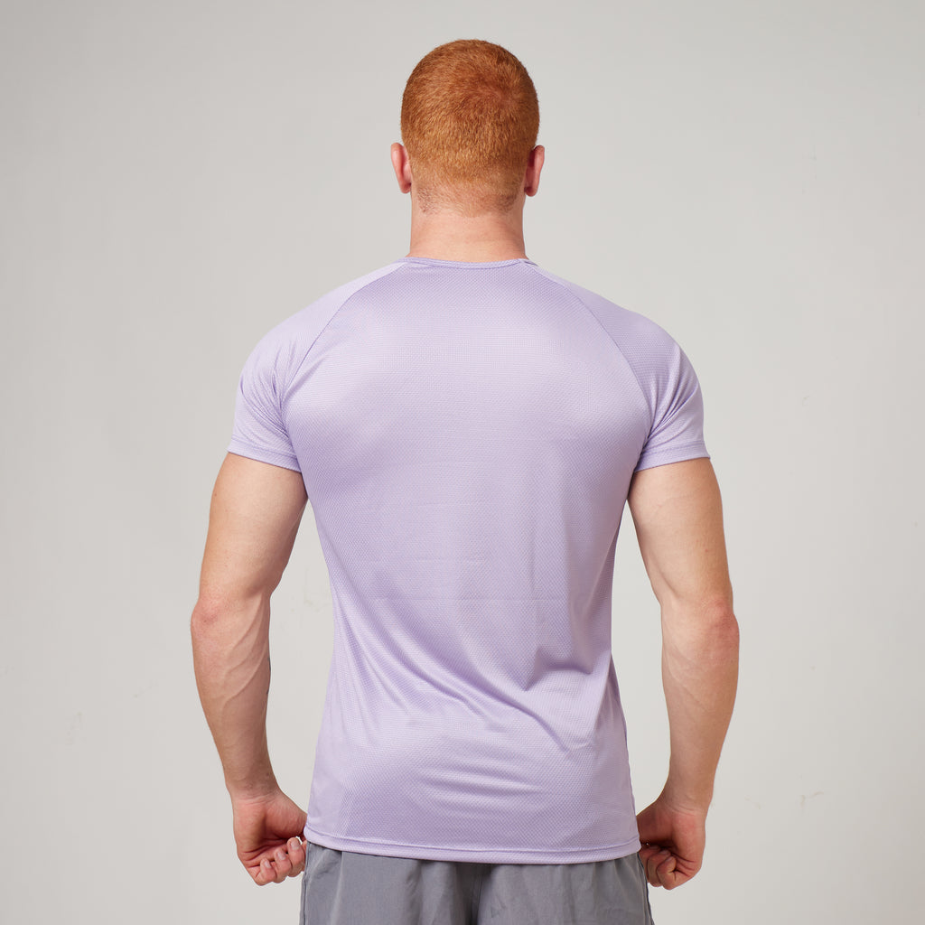 Camiseta Dry Fit Parallel Line Lilás Malva
