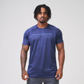 Camiseta Dry Fit Parallel Line Marinho Ashir