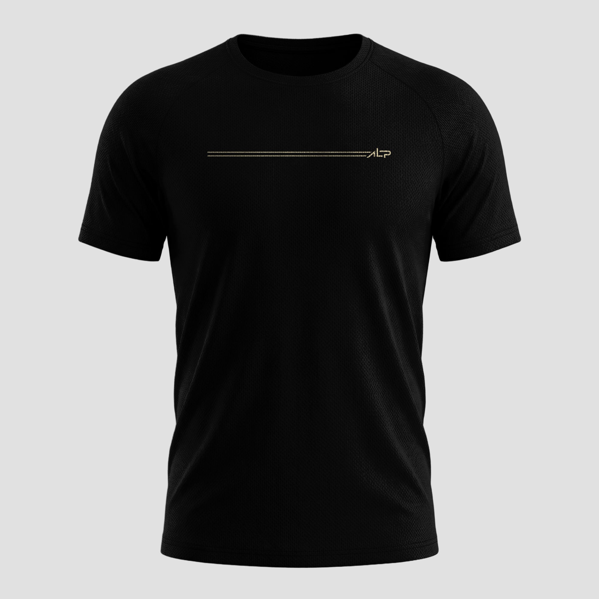 Camiseta Dry Fit Parallel Line Preto