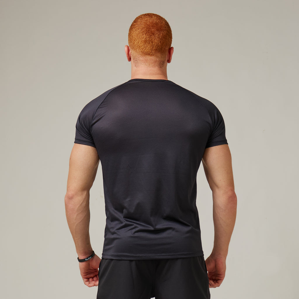 Camiseta Dry Fit Parallel Line Preto