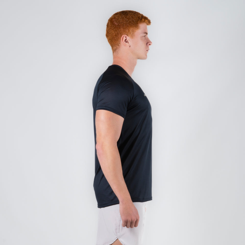 Camiseta Dry Fit Parallel Line Preto