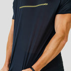 Camiseta Dry Fit Parallel Line Preto