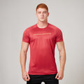 Camiseta Dry Fit Parallel Line Vermelho Mercúrio