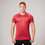 Camiseta Dry Fit Parallel Line Vermelho Mercúrio