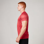 Camiseta Dry Fit Parallel Line Vermelho Mercúrio