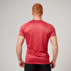 Camiseta Dry Fit Parallel Line Vermelho Mercúrio