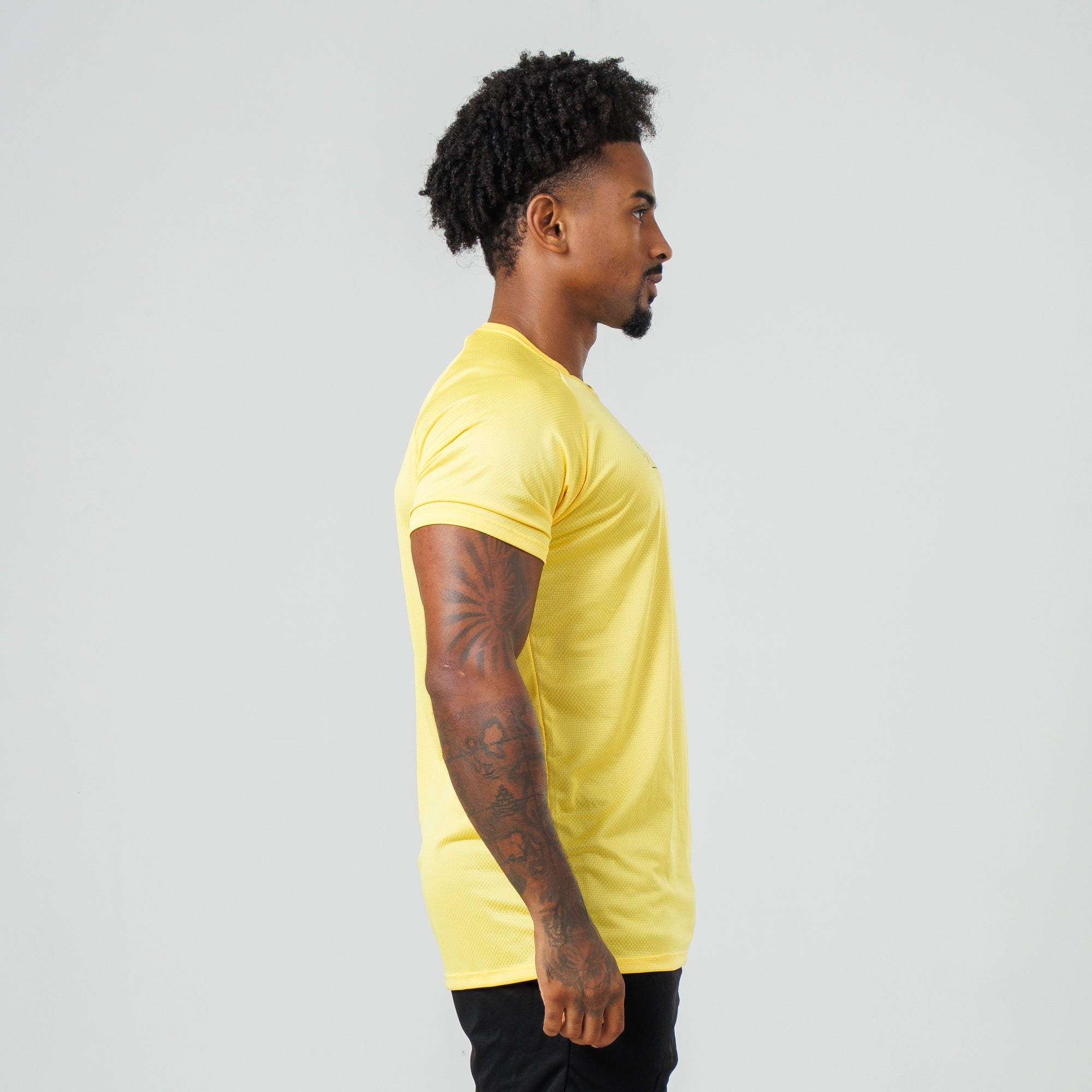 Camiseta Dry Fit Progresso Amarelo Bandeira