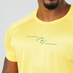 Camiseta Dry Fit Progresso Amarelo Bandeira