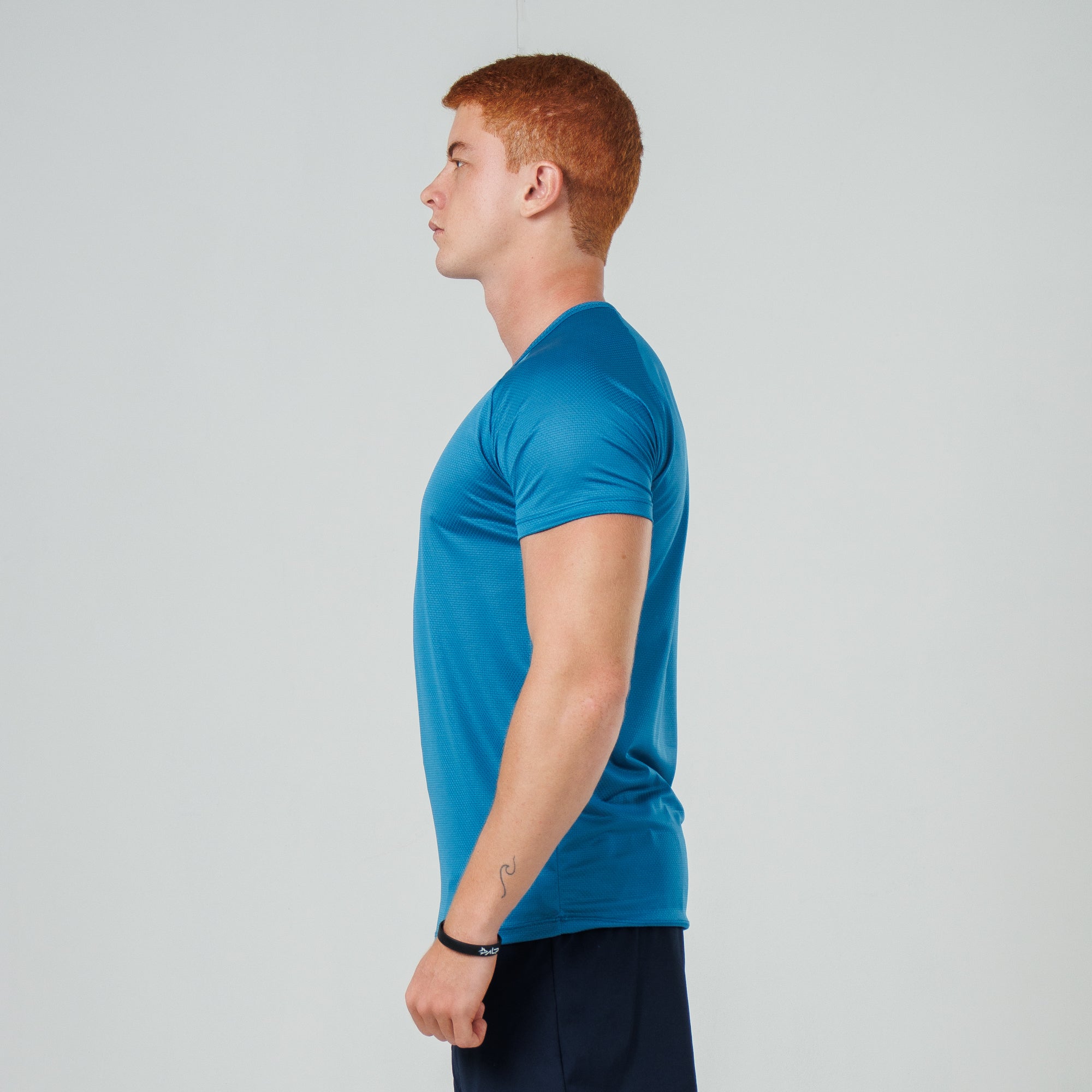 Camiseta Dry Fit  Progresso Azul Safira