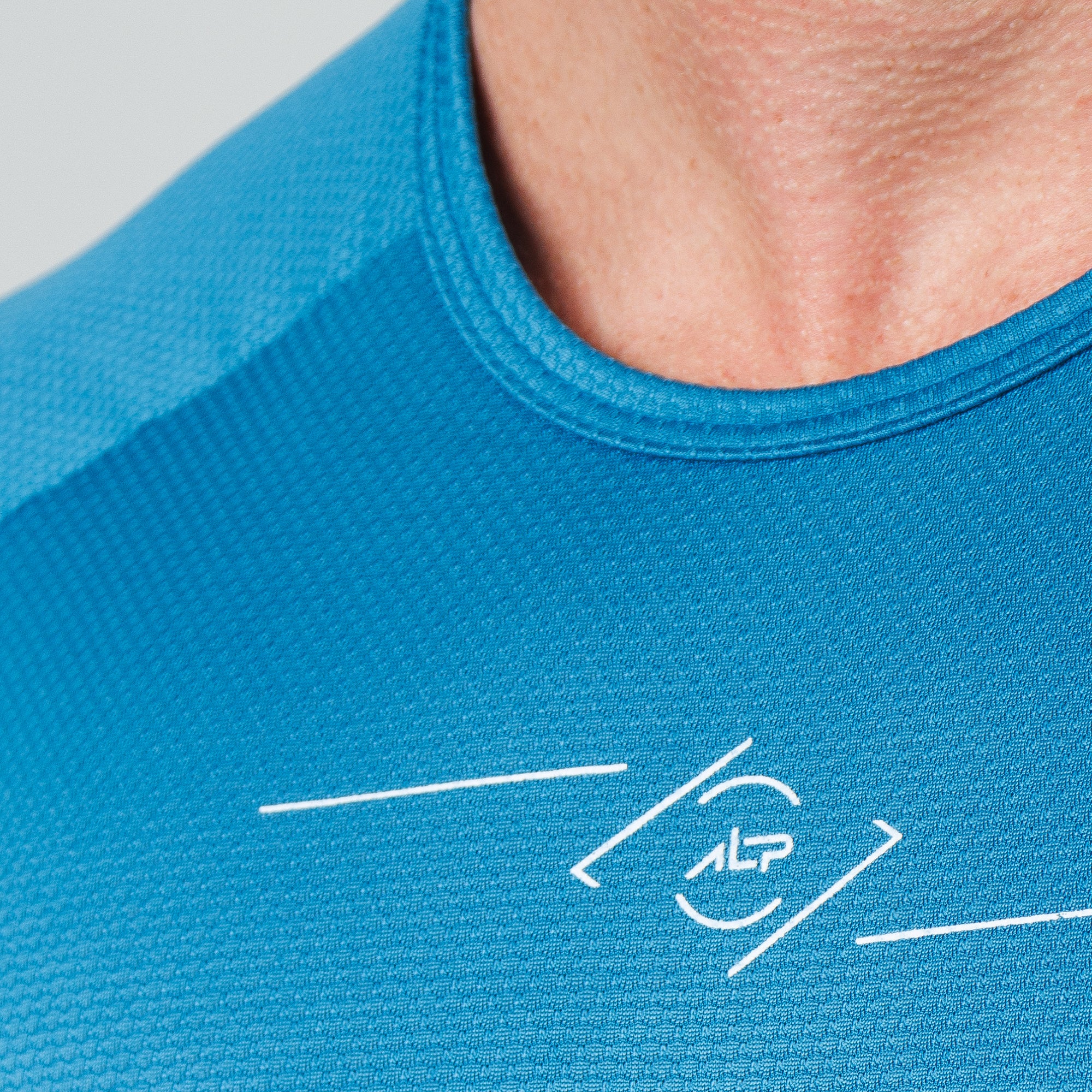 Camiseta Dry Fit  Progresso Azul Safira