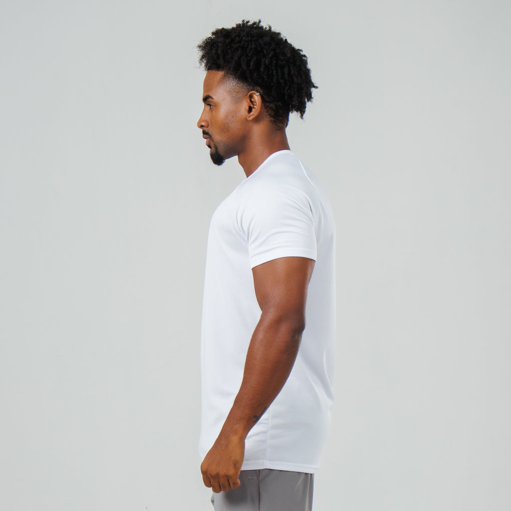 Camiseta Dry Fit Progresso Branco