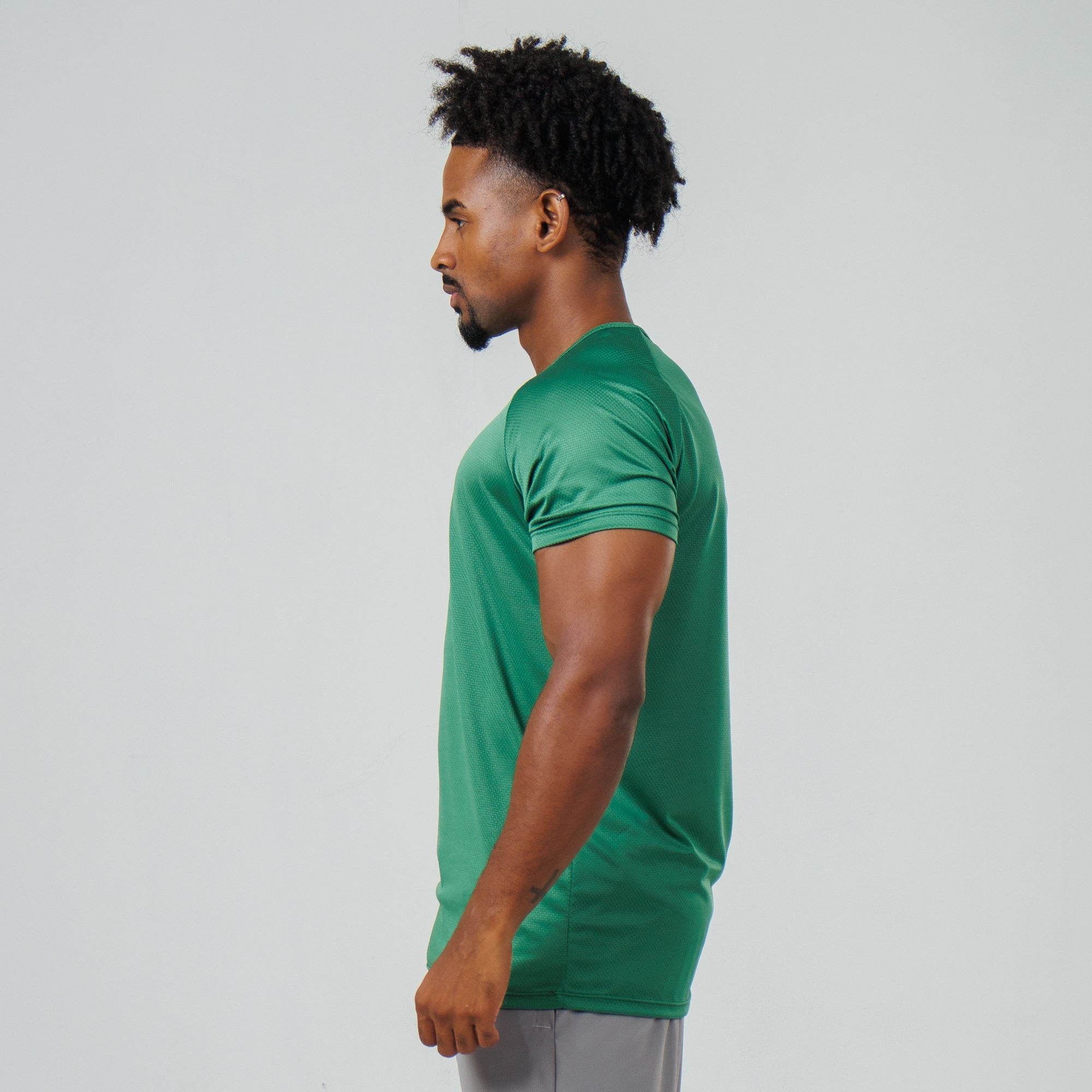 Camiseta Dry Fit Progresso Verde Grama