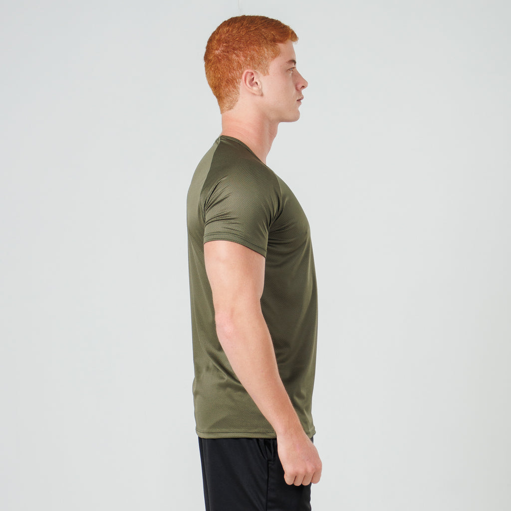 Camiseta Dry Fit Progresso Verde Uva