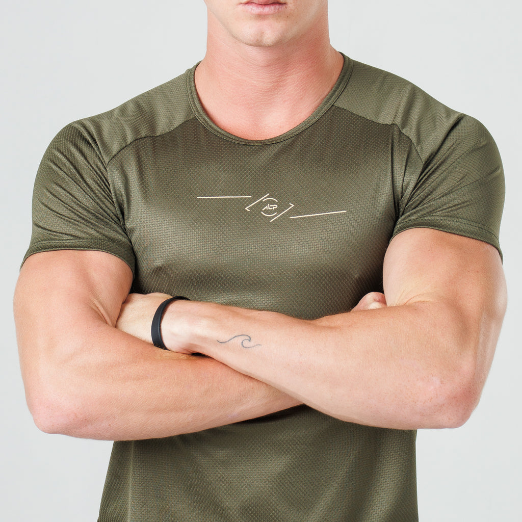 Camiseta Dry Fit Progresso Verde Uva