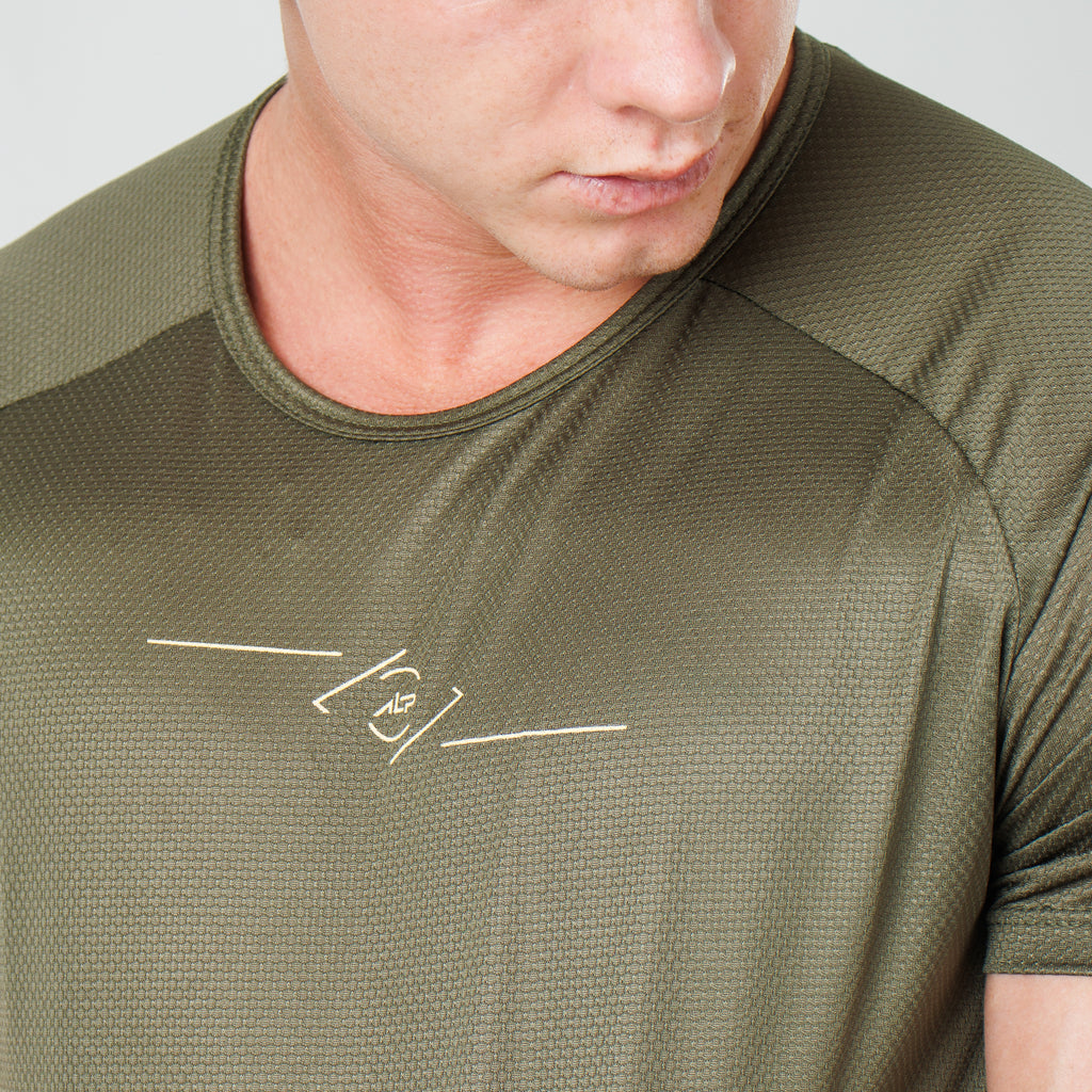 Camiseta Dry Fit Progresso Verde Uva