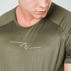 Camiseta Dry Fit Progresso Verde Uva