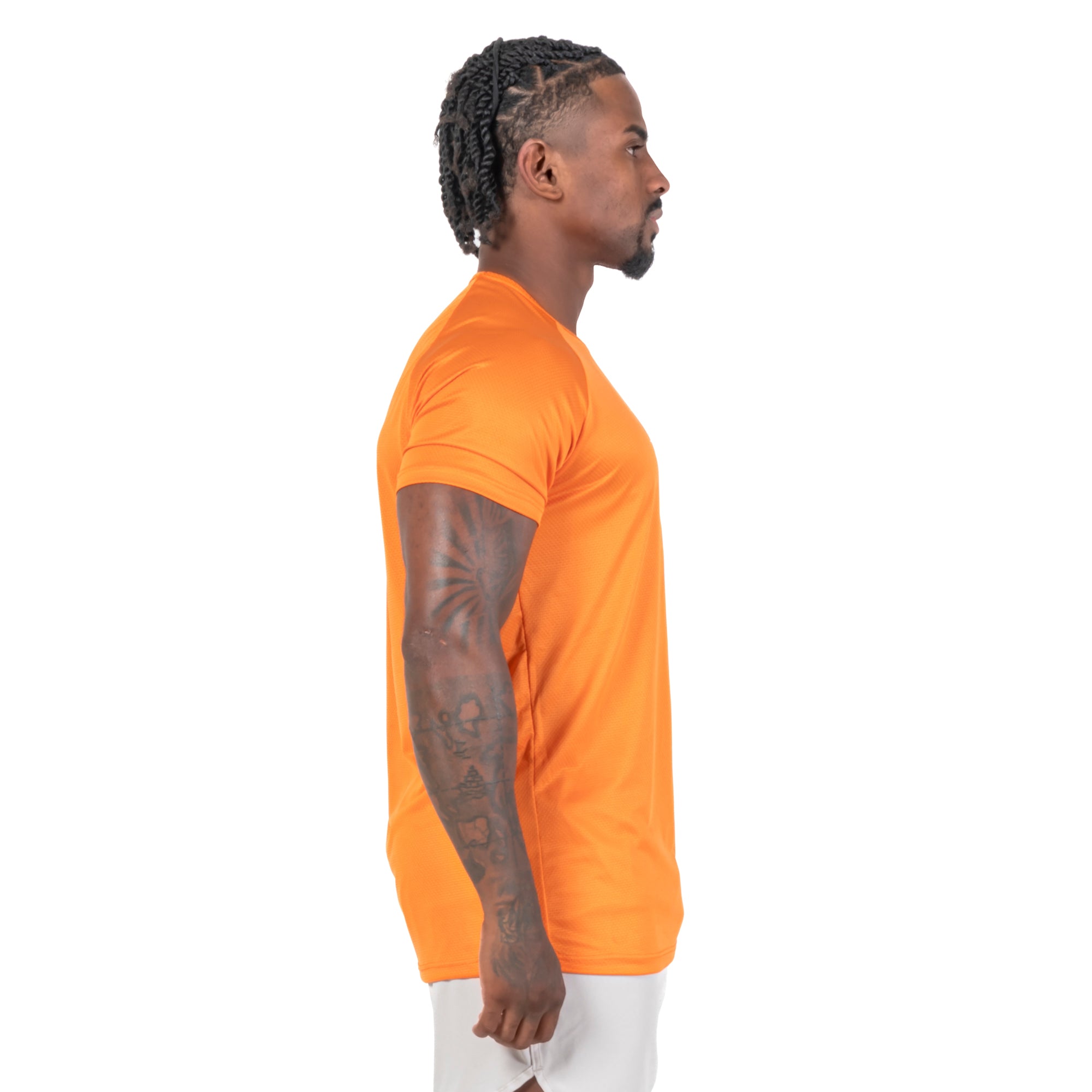 Camiseta Dry Fit Sense Laranja Intenso