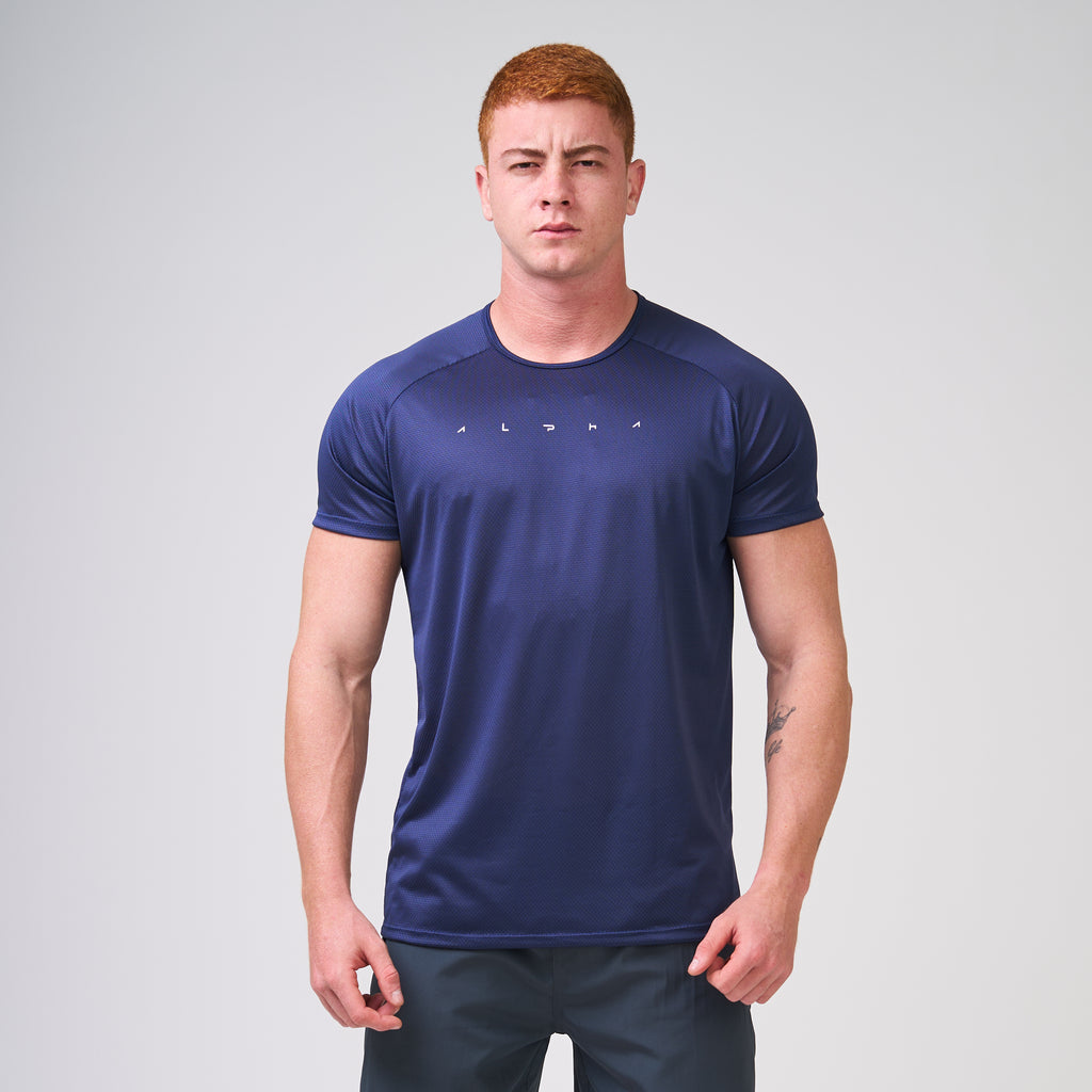 Camiseta Dry Fit Space Horizon Marinho Ashir