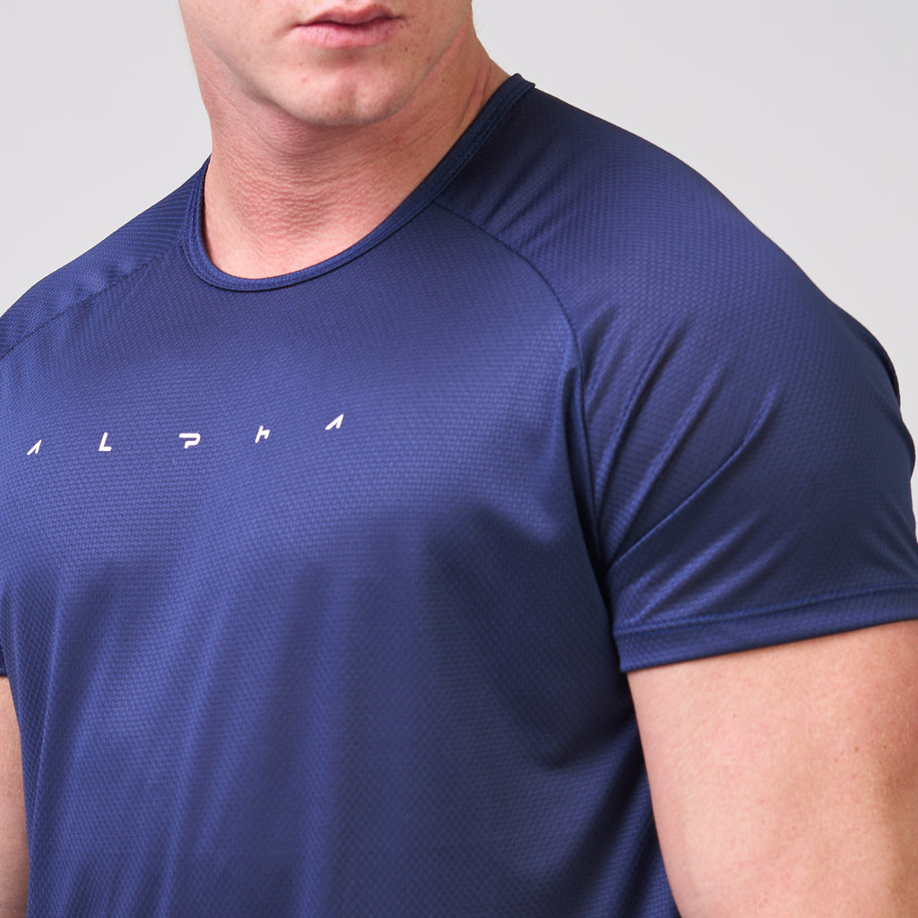 Camiseta Dry Fit Space Horizon Marinho Ashir