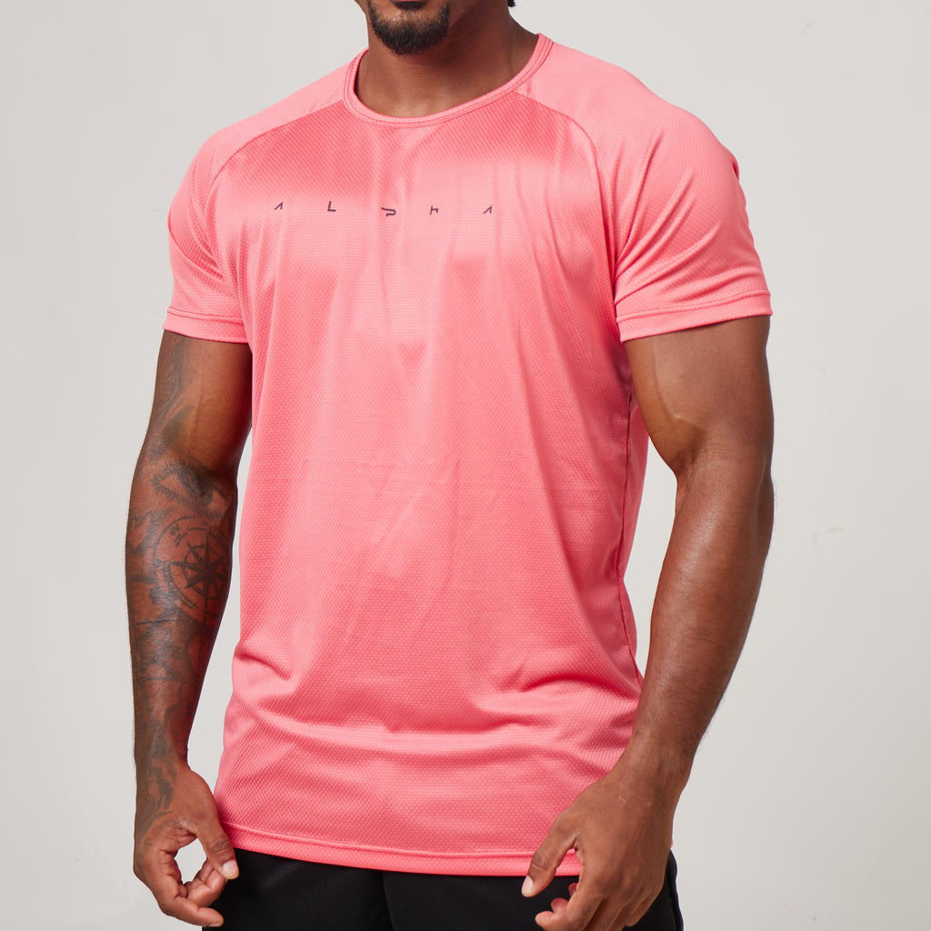 Camiseta Dry Fit Space Horizon Rosa Paraíso