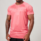 Camiseta Dry Fit Space Horizon Rosa Paraíso