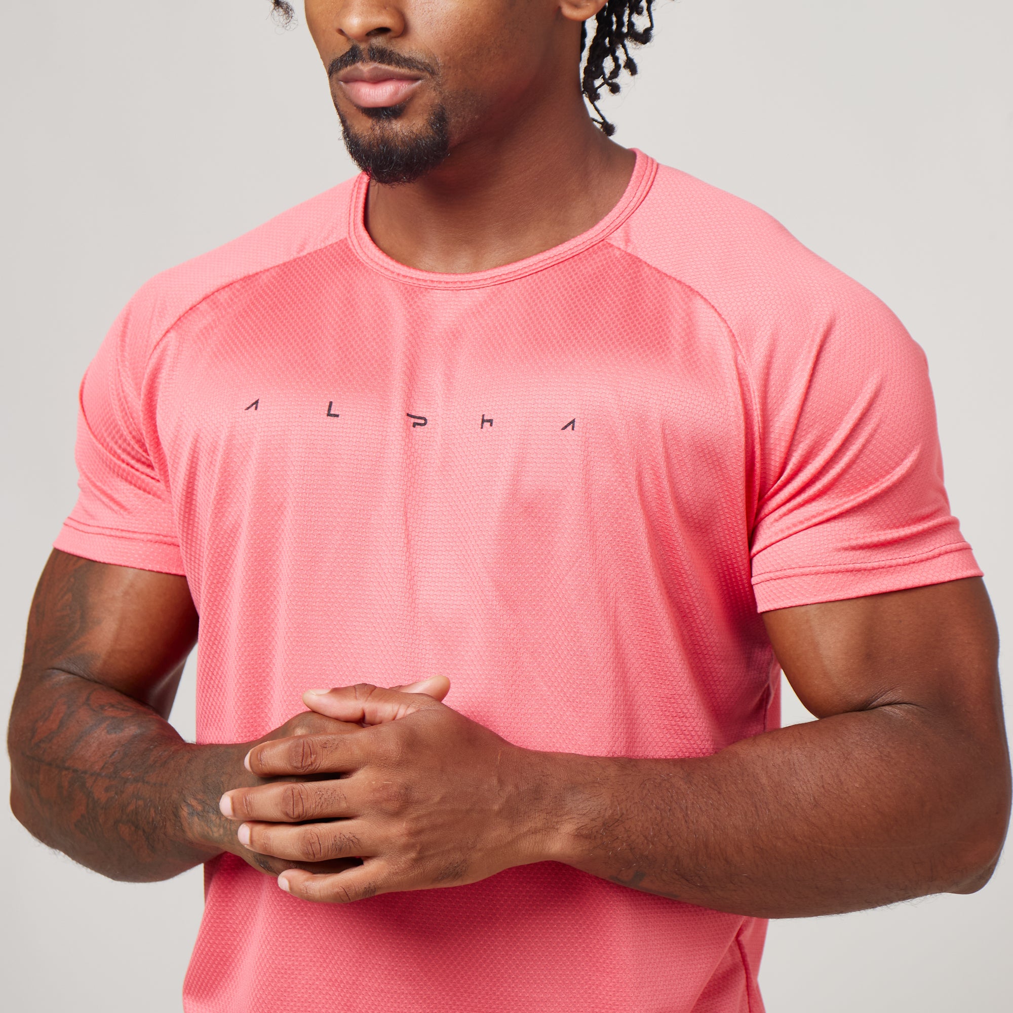 Camiseta Dry Fit Space Horizon Rosa Paraíso