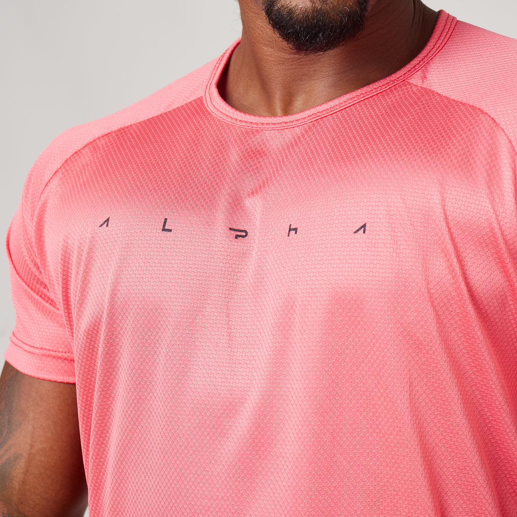 Camiseta Dry Fit Space Horizon Rosa Paraíso